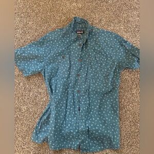 Patagonia Hemp Blend Patterned Shirt